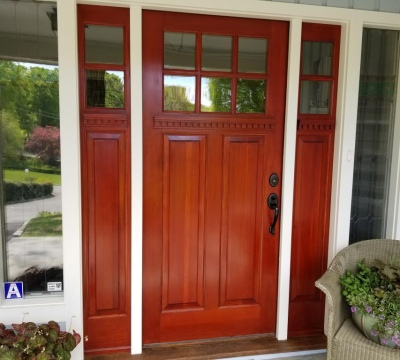 Front-Door-staining-Hastings-on-Hudson