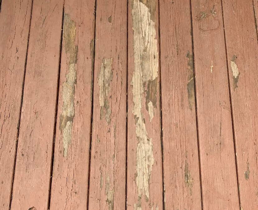 Why Your Deck is Peeling, Tips and Tricks